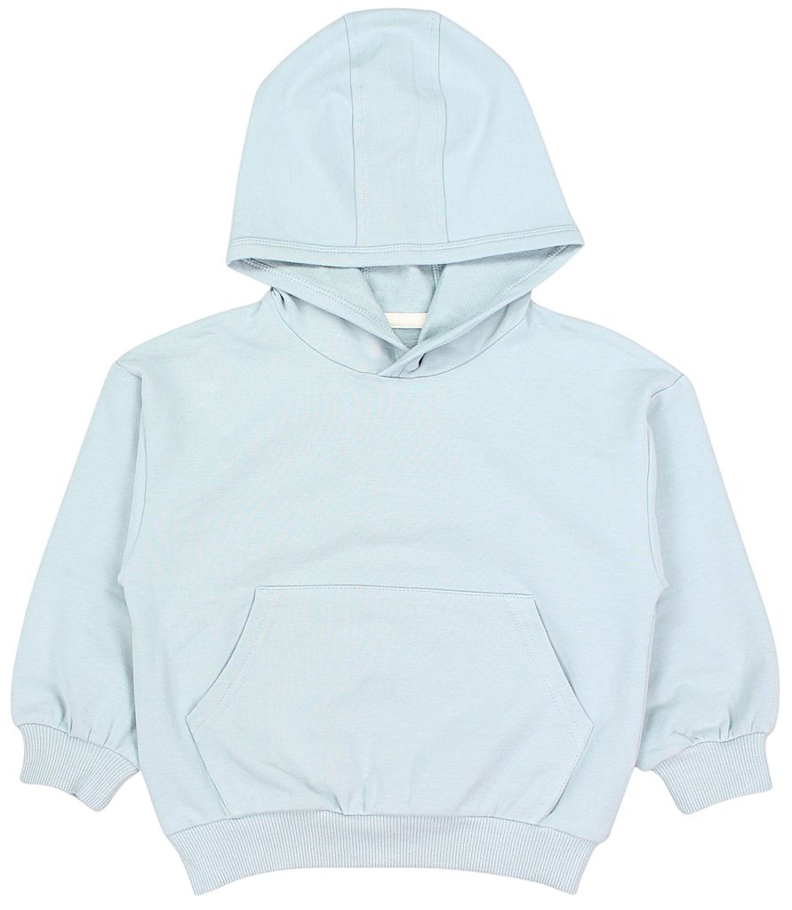 TupTam Uni Junge Mädchen Hoodie Sweatshirt Bio- Baumwolle, Farbe: Pastelltürkis Uni, Größe: 152