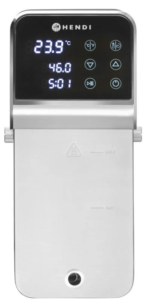 Cuiseur sous vide HENDI 2300W Haute Puissance - Volume 80L et Précision