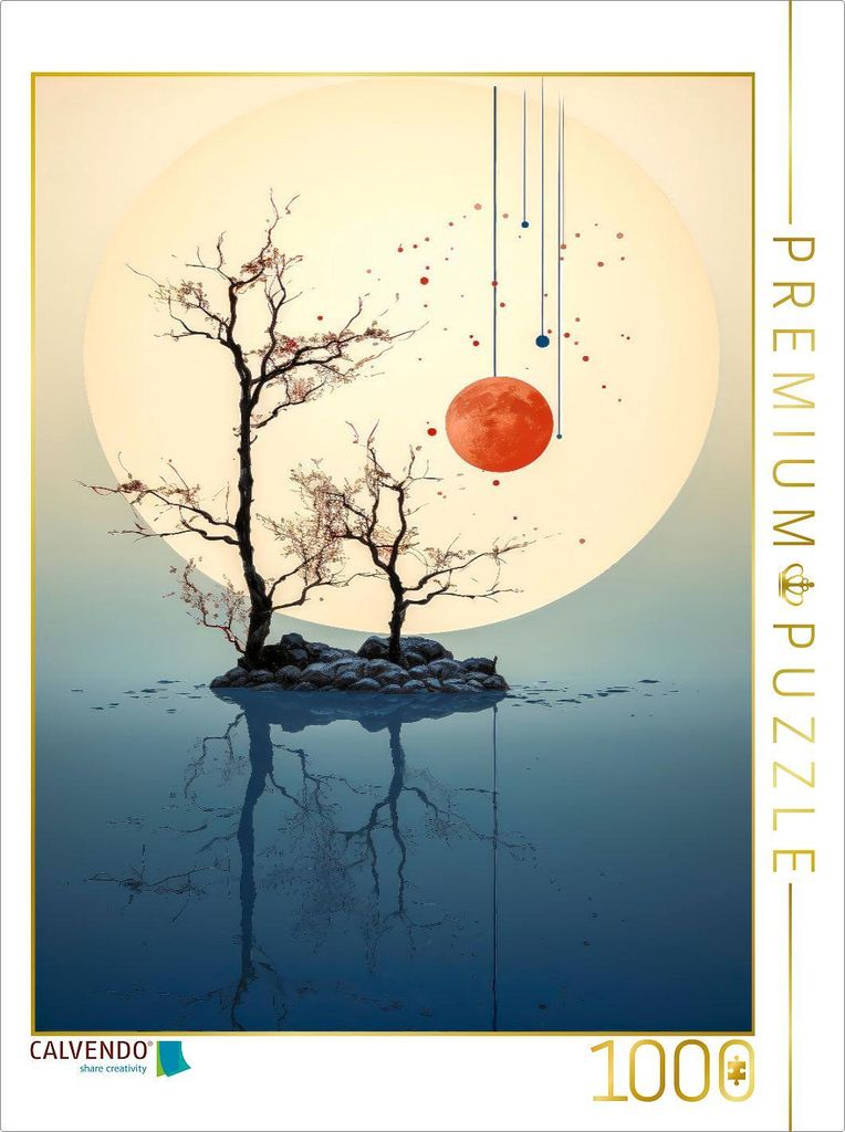CALVENDO Puzzle Japan, der Tag erwacht | 1000 Teile Lege-Größe 64x48cm Foto-Puzzle für glückliche Stunden