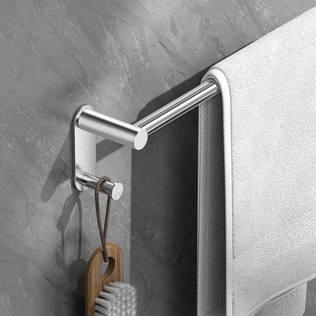 Selbstklebender Handtuchhalter für die Dusche: Selbstklebender Handtuchhalter aus Edelstahl SUS 304 für das Badezimmer