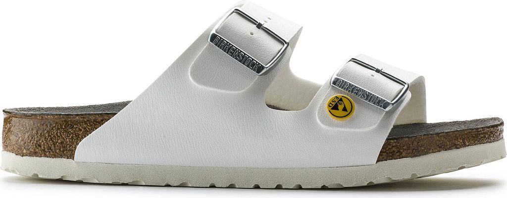 Birkenstock Herren Hausschuhe 0089418 Farbe:Weiß Größe: 45 Produktbild 
