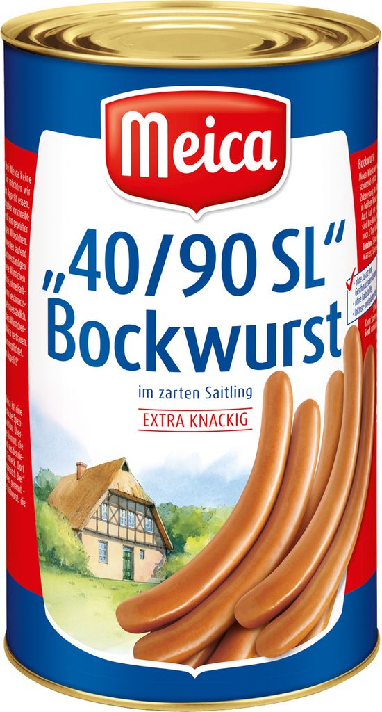 Meica 40/90 SL 40 Bockwürstchen