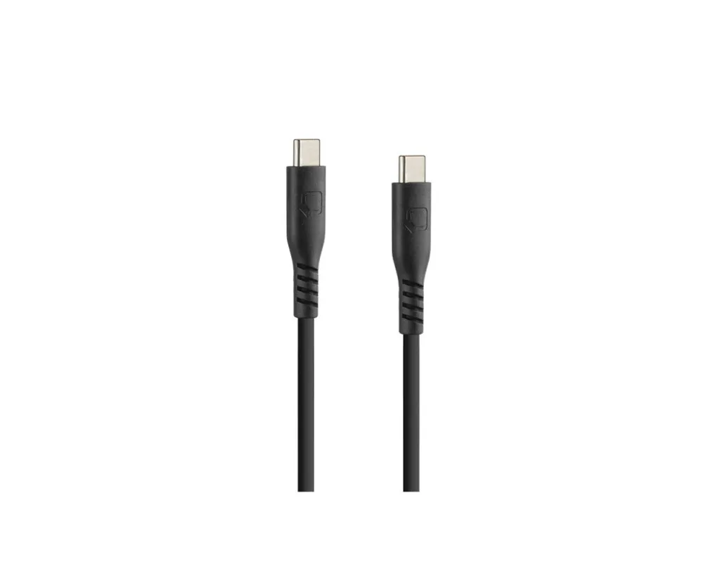 Câble USB-C 150 cm Idéal Télétravail : Charge et Synchronisation Silicone - 2
