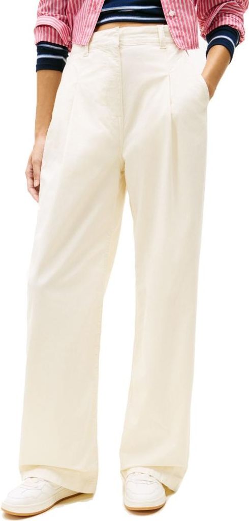 TOMMY JEANS TJW WIDE LEG CHINO Weiß