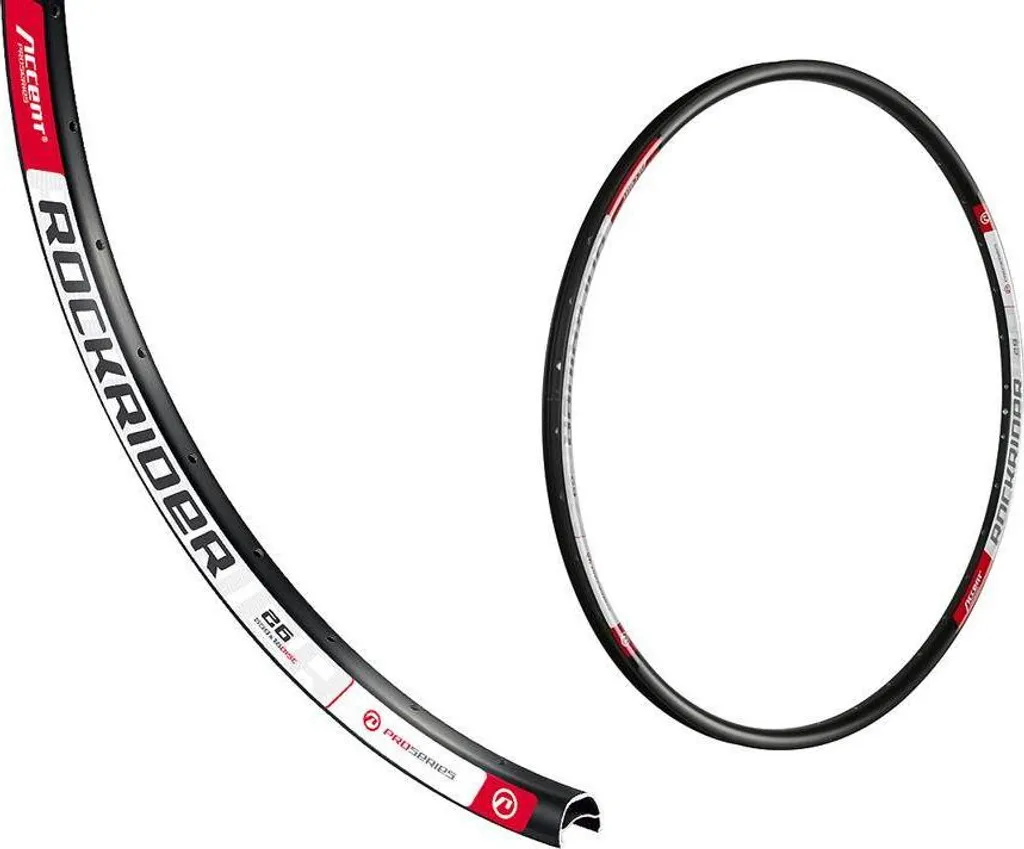 Jante Rockrider 27,5 pouces 36 trous noire pour VTT polyvalent