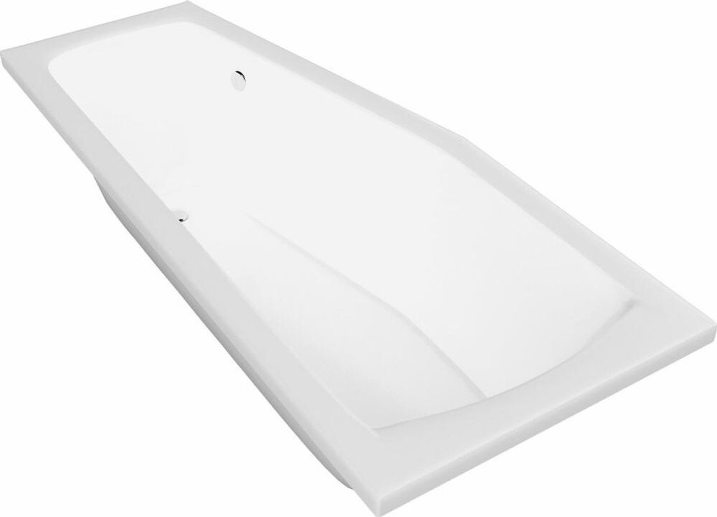 Aqualine OPAVA Badewanne 170x70x44cm, links, weiß Produktbild 