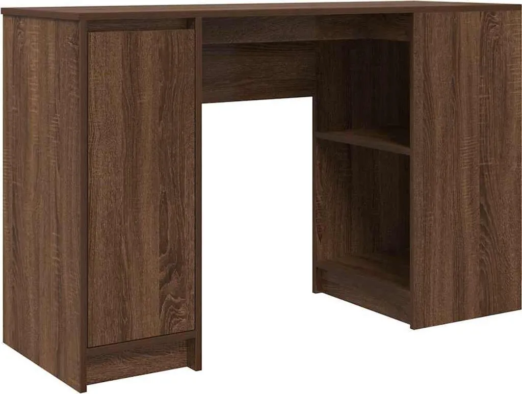 Scrivania Rovere Marrone 120x42x76 cm vidaXL | Mobile Ufficio Elegante