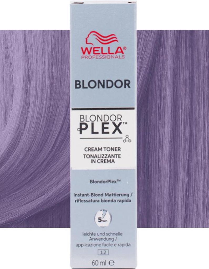 Wella Blondor Plex Dauerhafter Farbstoff 60 ml Nº 86 Produktbild 