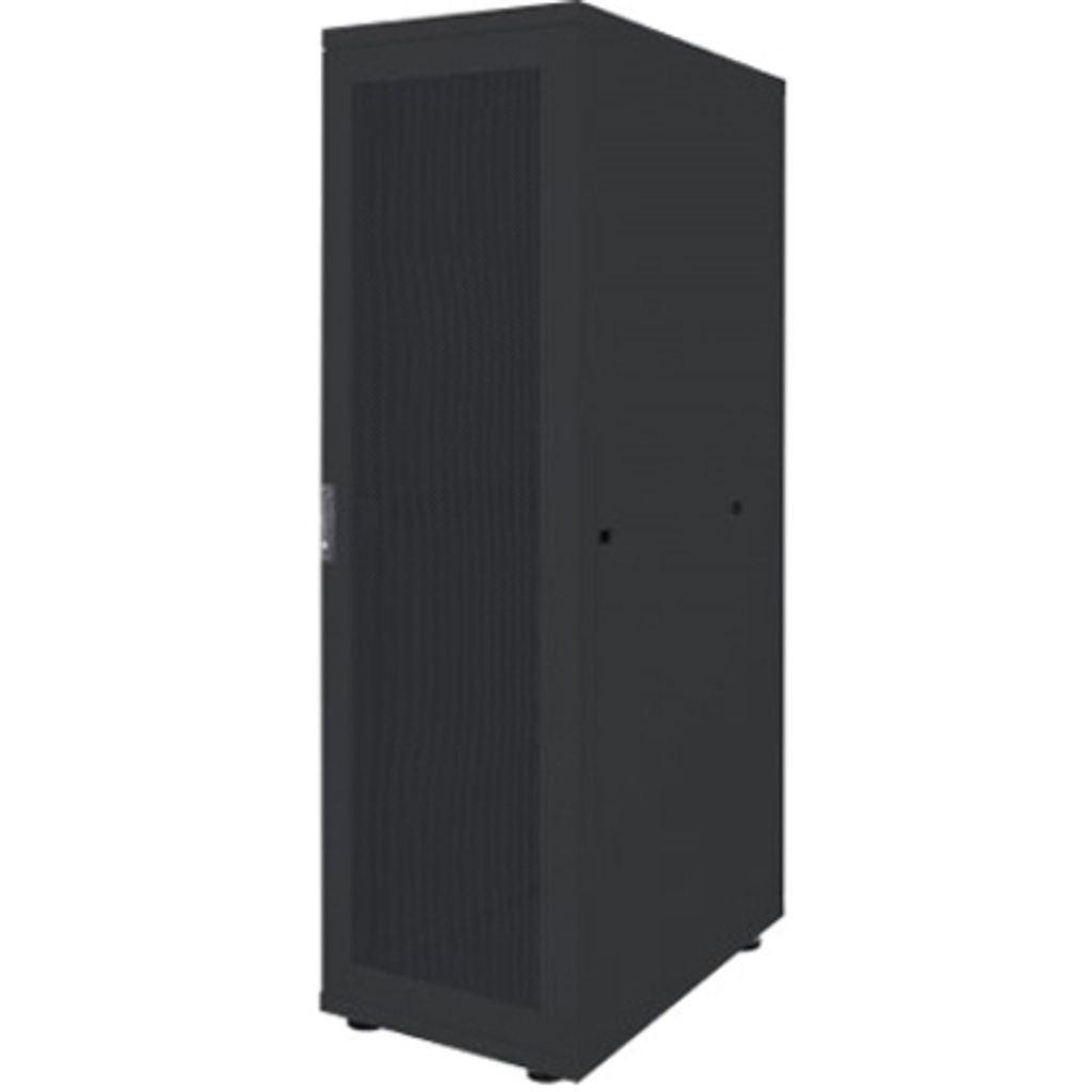 Intellinet 19" Serverschrank - Basic Line - 42 HE - Flatpack - 2033 (H) x 600 (B) x 1000 (T) mm - schwarz - Freistehendes Gestell - 42U - 600 kg - ...