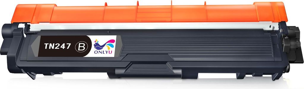 ONLYU 3.000 Seiten 1x Schwarz TN247 Toner Kompatibel für Brother TN-243BK TN247BK Black MFC L3710CW L3730CDN L3750CDW L3770CDW HL L3210CW L3230CDW...