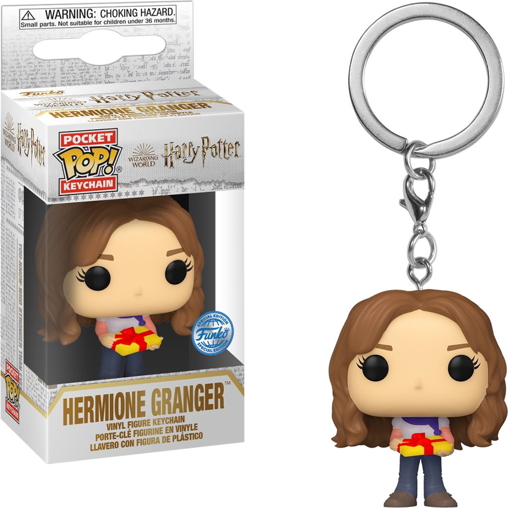 Harry Potter - Hermione Hermine Granger Holiday Special Edition - Schlüsselanhänger Funko Pocket POP! Keychain