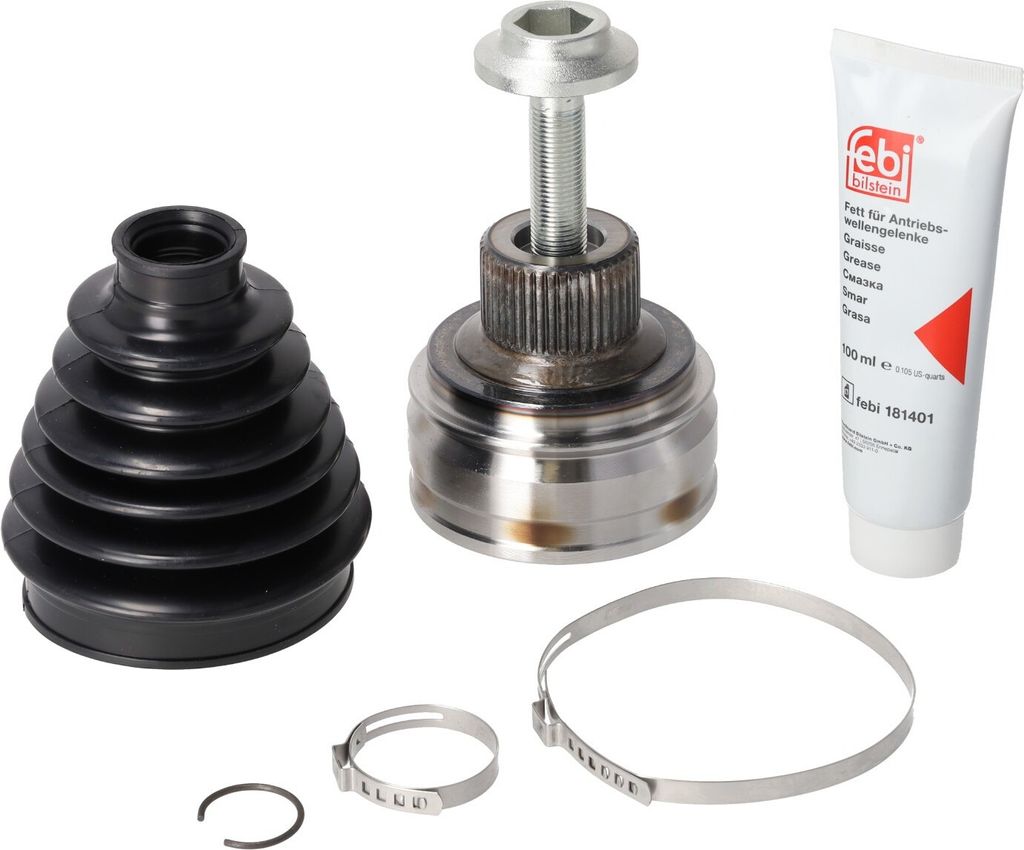 FEBI BILSTEIN Gelenksatz Antriebswelle Radseitig Vorne Links Vorne Rechts für AUDI A4 Avant (8K5, B8) 185857