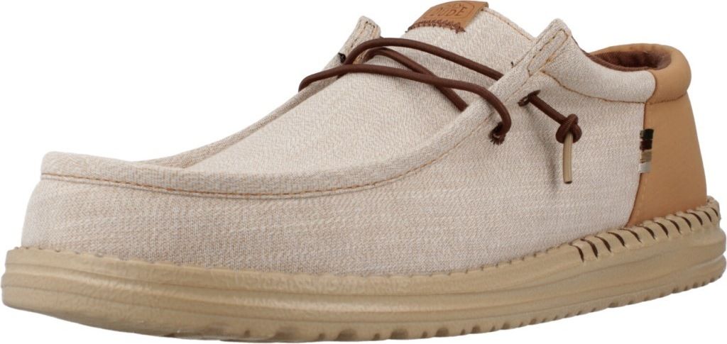 HEYDUDE Wally Funk Nylon Craft Herren Halbschuhe Tobacco Brown Größe 41