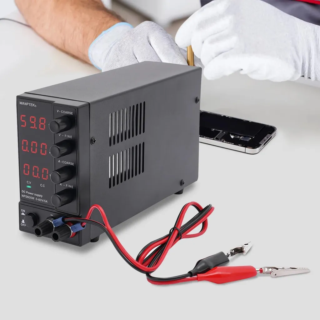 Alimentation réglable 60V 5A idéale pour réparation électronique