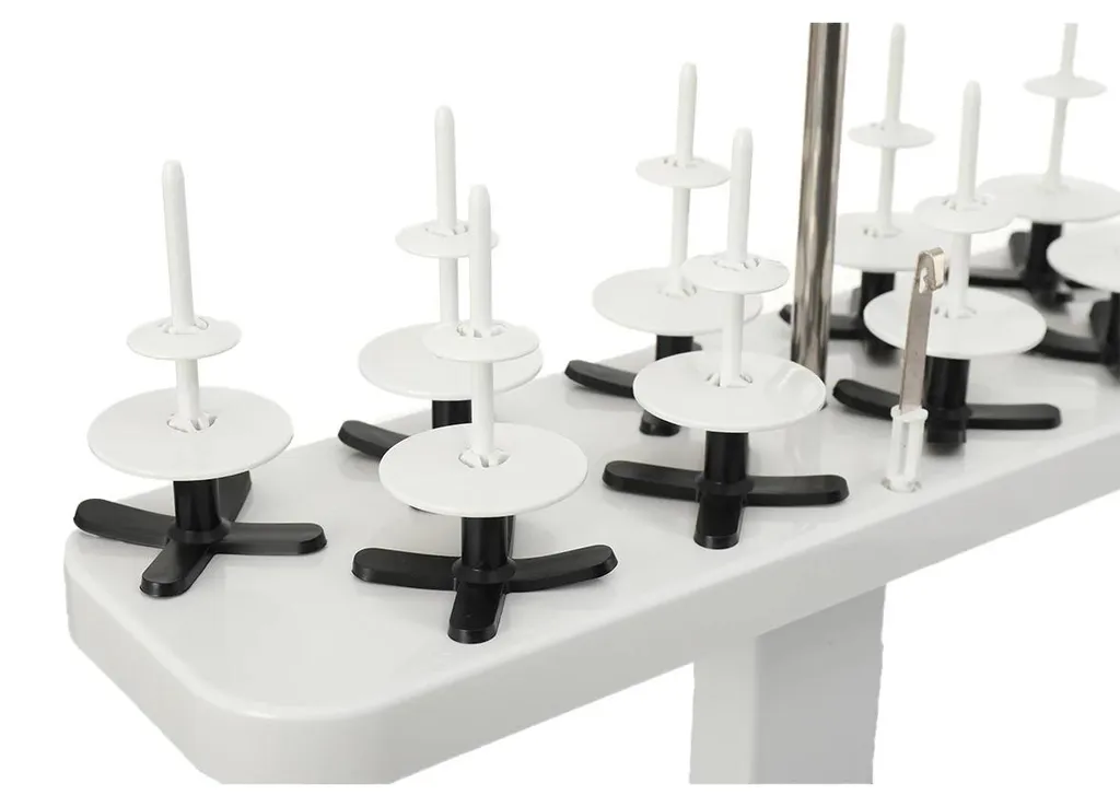 Support bobines de fil pour machine à coudre réglable 10 emplacements - 11
