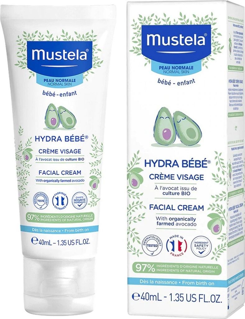 MUSTELA_Hydra Baby Facial Cream nawilżający  krem do twarzy Zdjęcie produktu 
