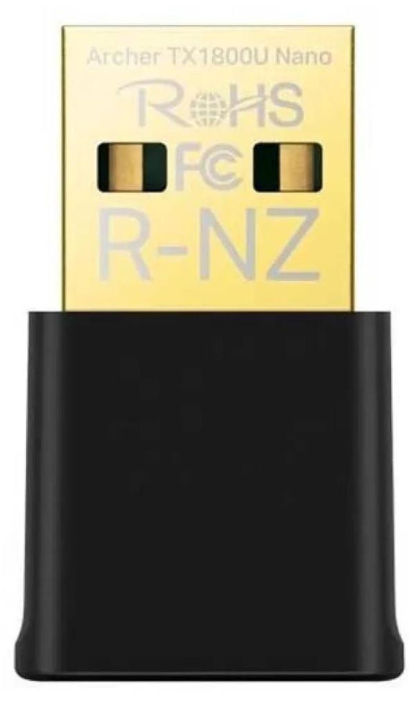 TP-Link Archer TX1800U Nano, Bezdrôtový, USB, WLAN, Wi-Fi 6 Obrázok produktu 
