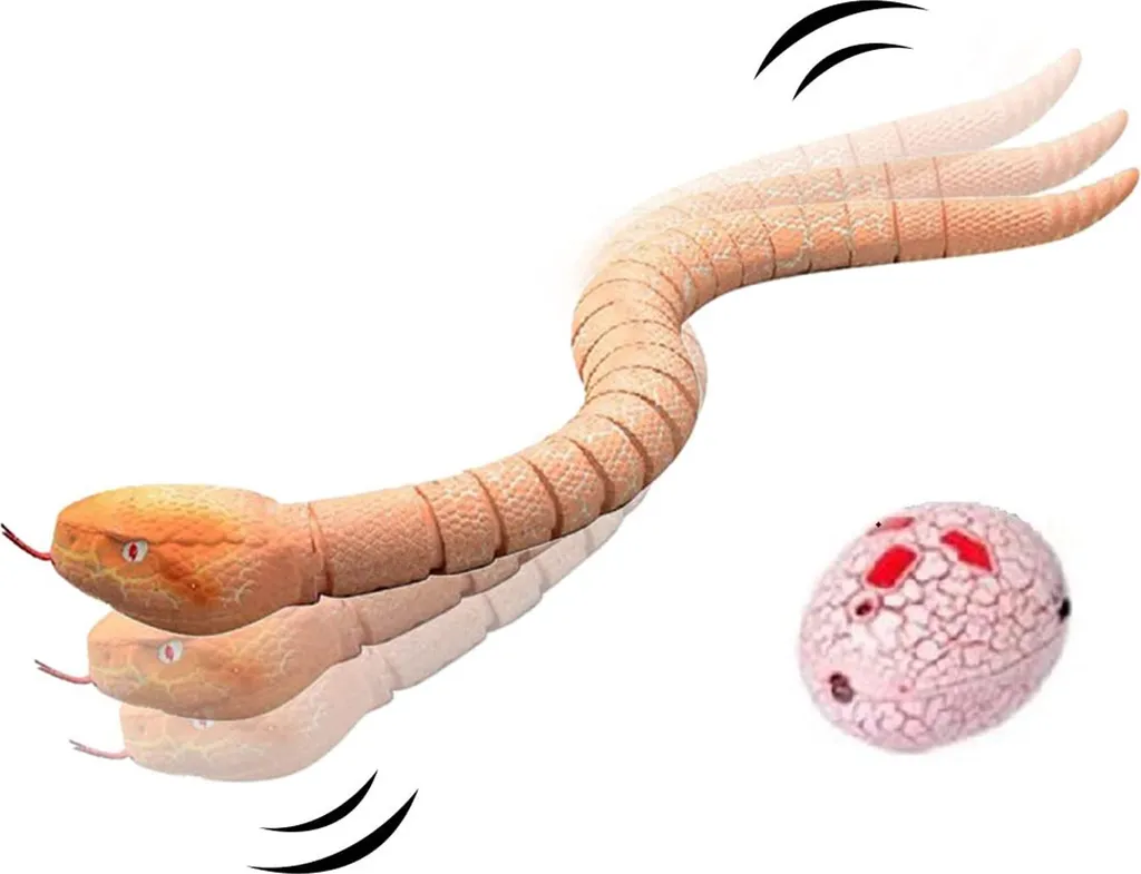 Serpent télécommandé infrarouge pour enfants - Jouet robot serpent