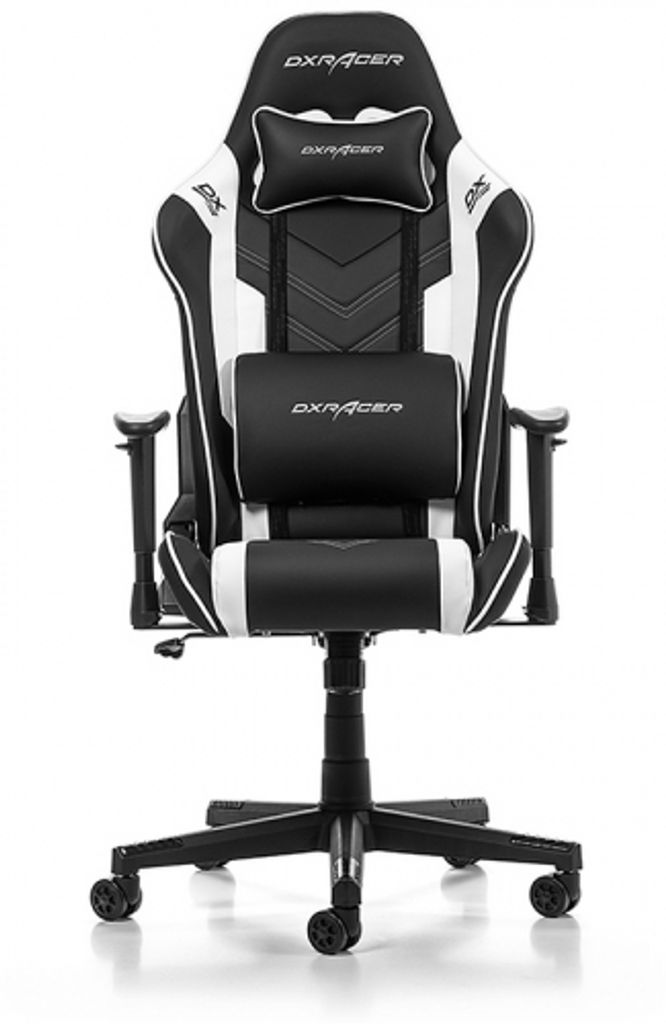 DXRacer Prince P132 Gaming schwarz-weiß Stuhl