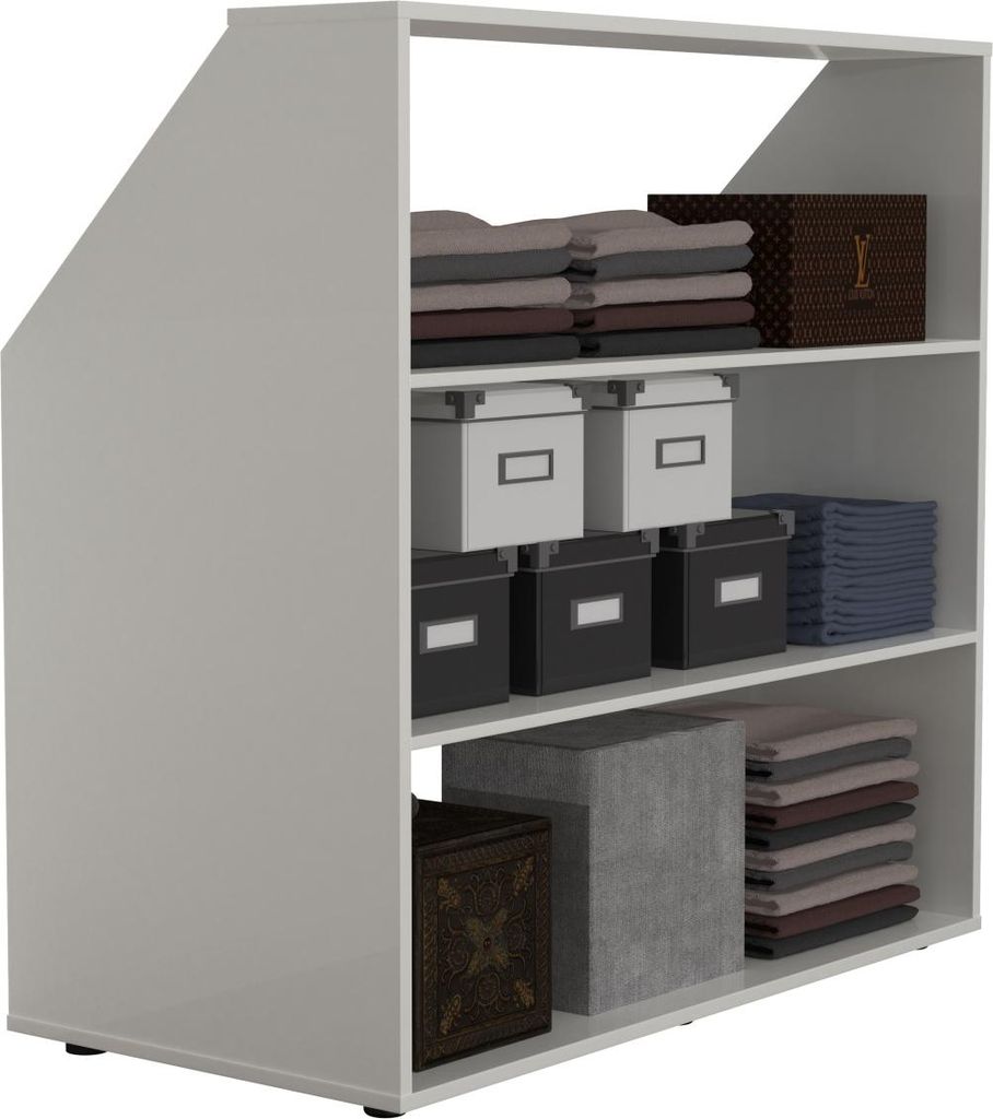 VDD – Schräger Wandschrank – Schräger Wandschrank weiß – Produktbild 