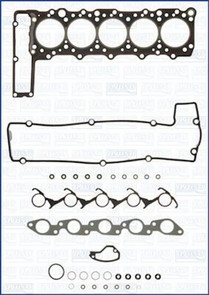Pochette de joints de culasse AJUSA 52071200 pour Mercedes W124 et W201