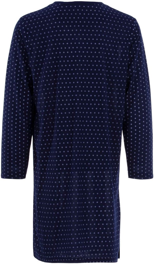 Lucky Herren Nachthemd Kurz - Schlafshirt Mit Brusttasche