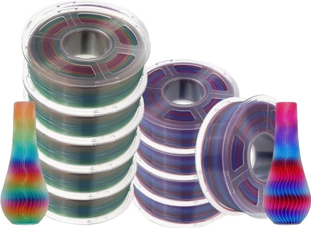Bobine Filament 3D PLA 1.75mm Écologique, sans bulles TP 10RB