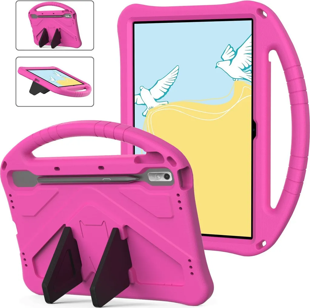 Custodia Rosa Lenovo P11 Pro 11.5 2021 - Sicurezza Totale per i Piccoli