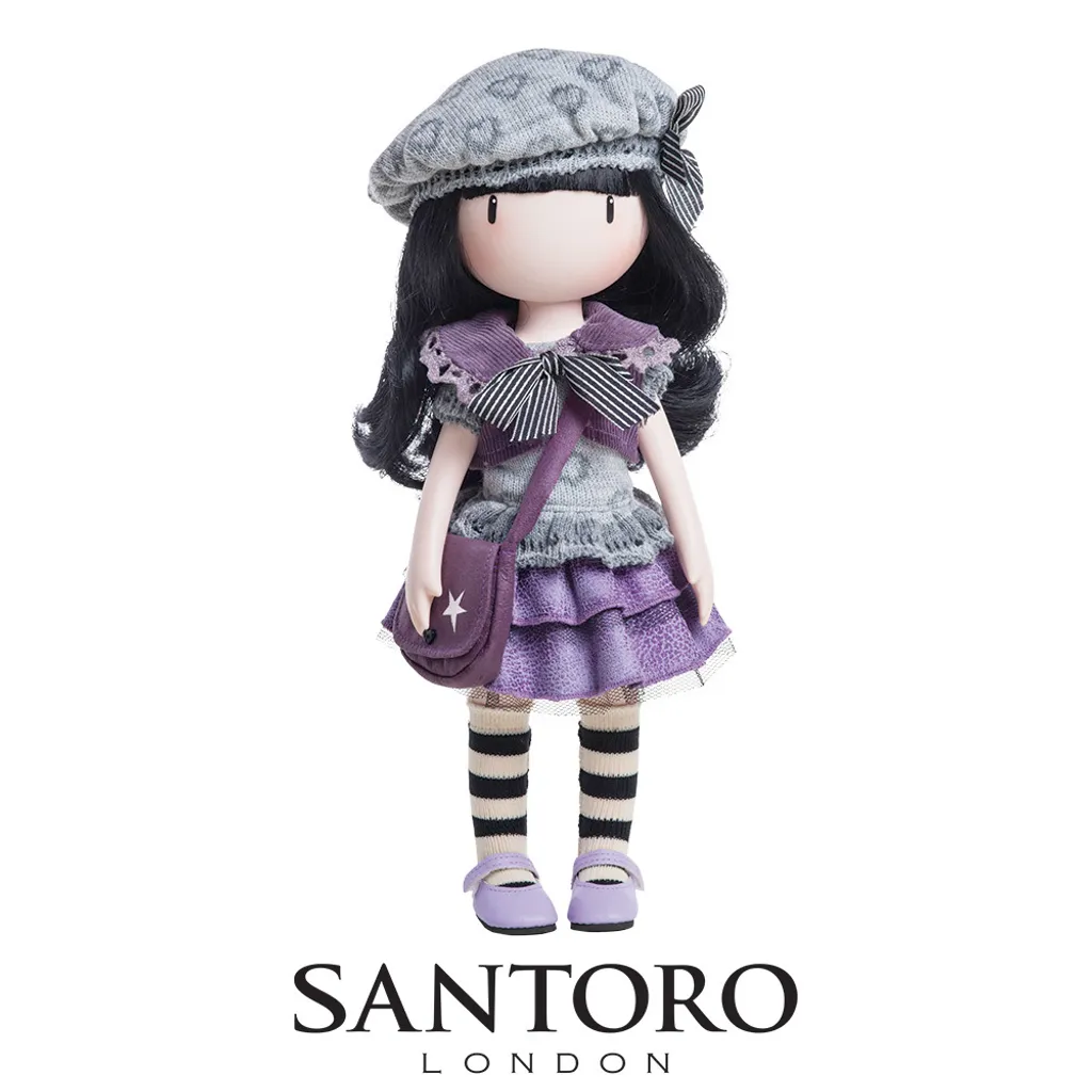 Poupée Gorjuss Petites Violettes Santoro 32cm : cadeau unique fini