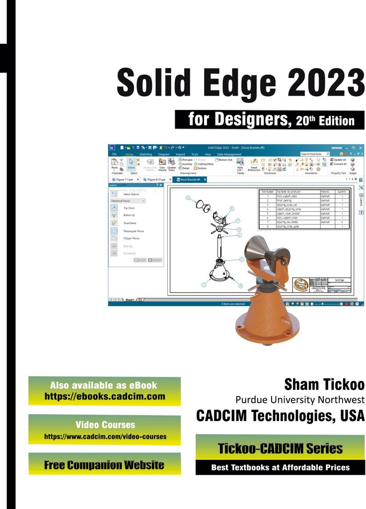 Solid Edge 2023 for Designers, 20th Edition