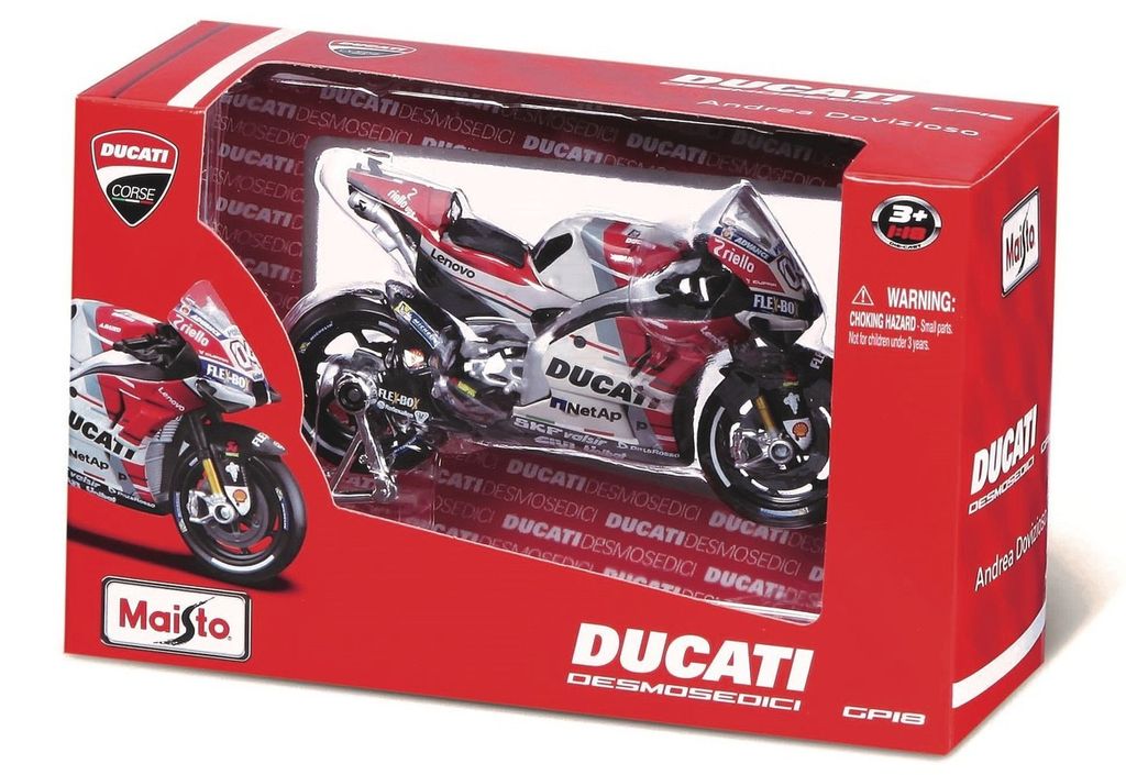 Maisto 31593 - Modellmotorrad - Ducati Desmosedici GP '18 Produktbild 3