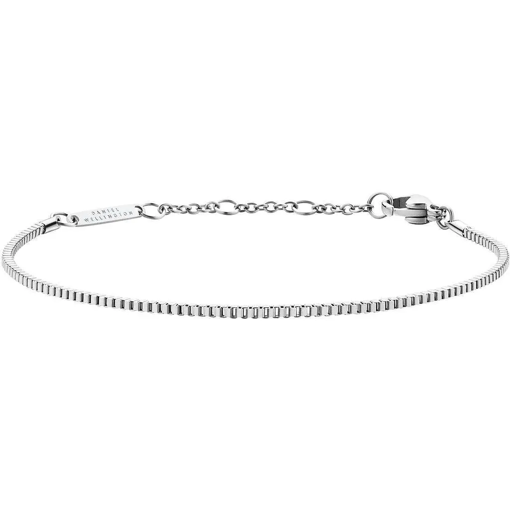 Bracelet Argent Elan Staple Daniel Wellington Acier Poli Inoxydable
