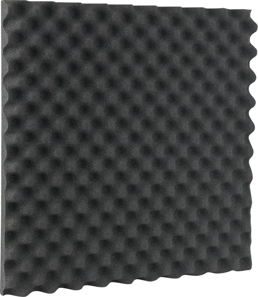 Mousse de protection phonique 1.5x2m Showgear Egg Foam 30mm, 2 unités