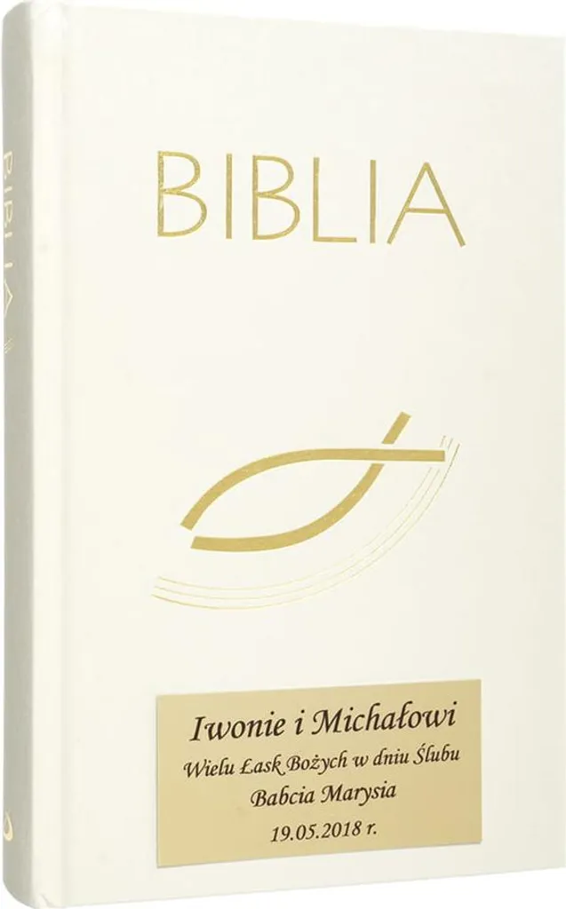 Biblia z rybką Blanche à Onglets TW - Bible Illustrée de Qualité Supérieure