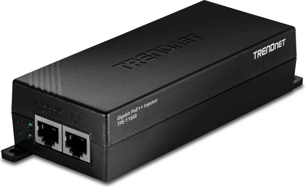 Injecteur TRENDnet TPE-116GI PoE++ 60W Gigabit avec Détection Automatique