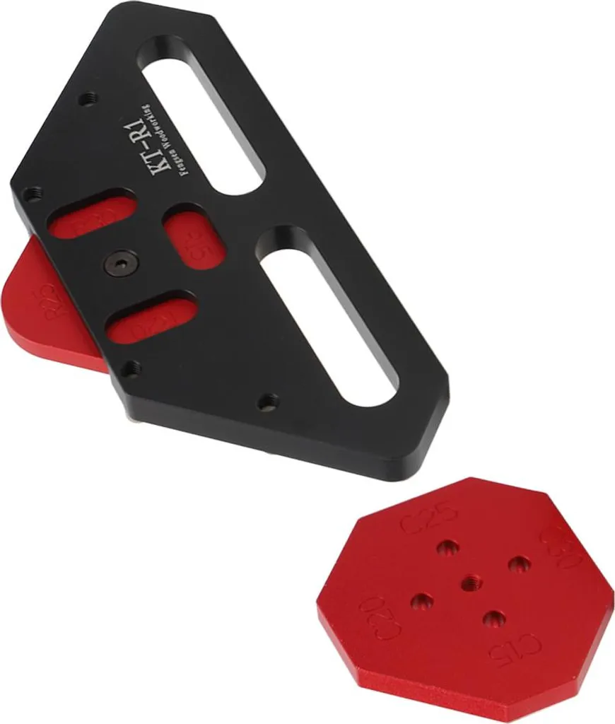 Gabarit de positionnement bois pour assemblage et création de meubles - 4