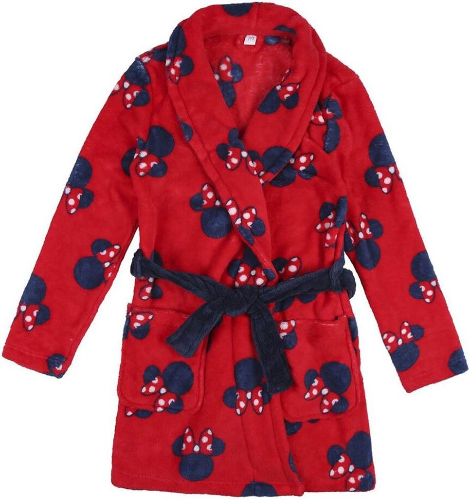 Minnie Mouse Mädchen Bademantel Kinder Morgenmantel     , Produktbild 