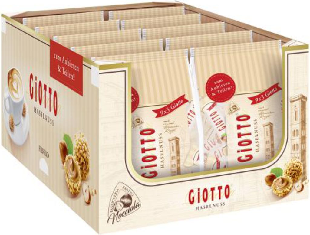 Giotto 9x3 Mini boules de pâtisserie avec enveloppe gaufrée Image du produit 