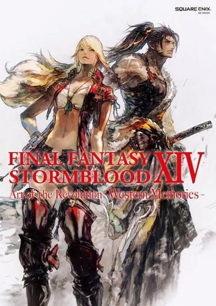 Artbook Final Fantasy XIV Stormblood Western Memories Broché 296 Pages