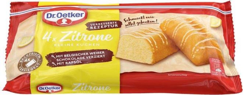 Dr. Oetker Kleine Zitronenkuchen 4x35g