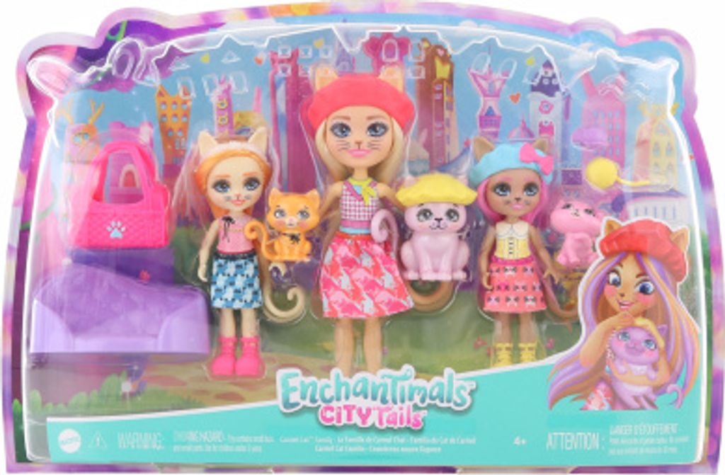 Enchantimals City Tails HHC11, Malá bábika, Žena, 4 rok / Obrázok produktu 