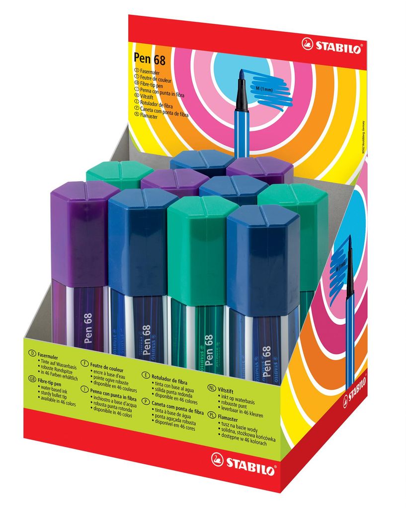 Stabilo Pen 68 Big Pen Box Zdjęcie produktu 