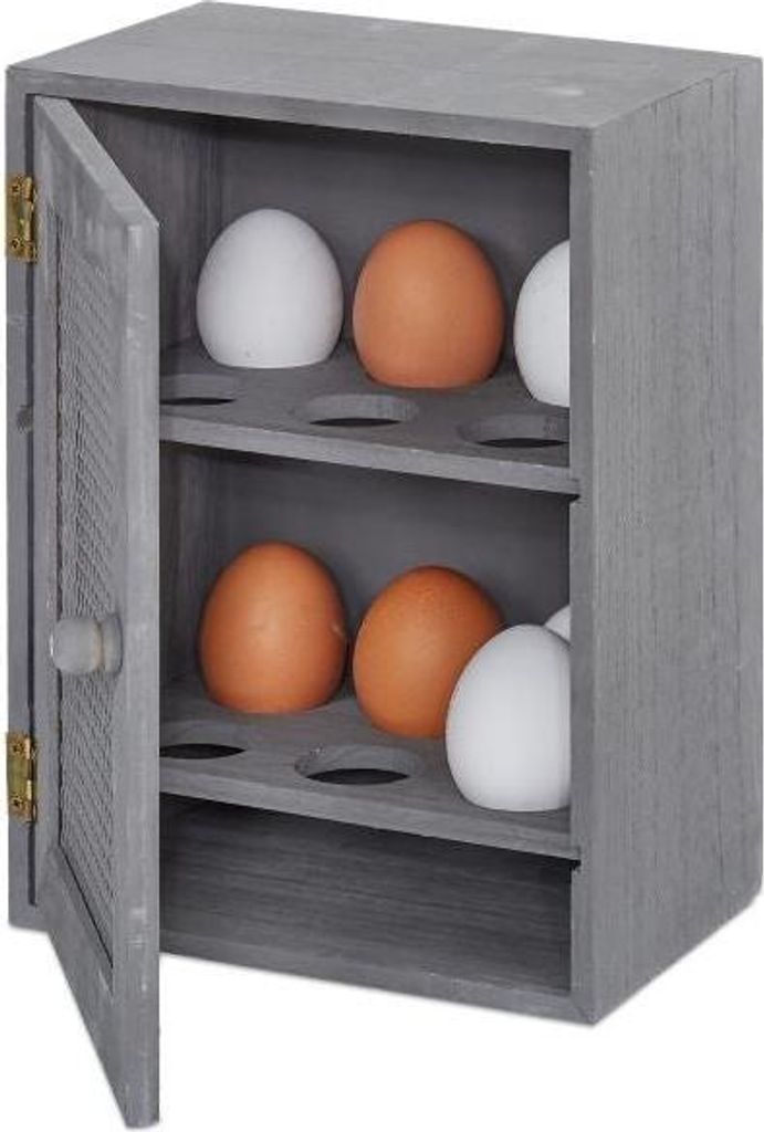 Eierschrank aus Holz