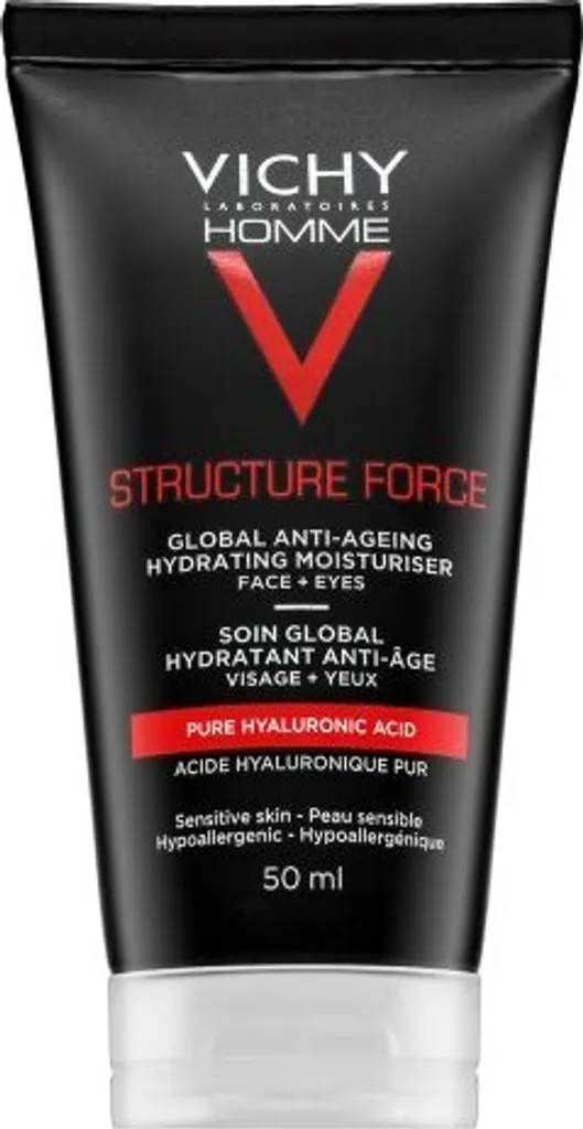 Vichy Homme Structure Force: L'Eccellenza Antietà Uomo in 50ml