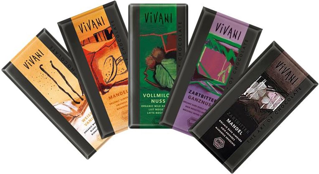 Čokoláda Vivani- 80g - Horká čokoláda 71% Obrázok produktu 