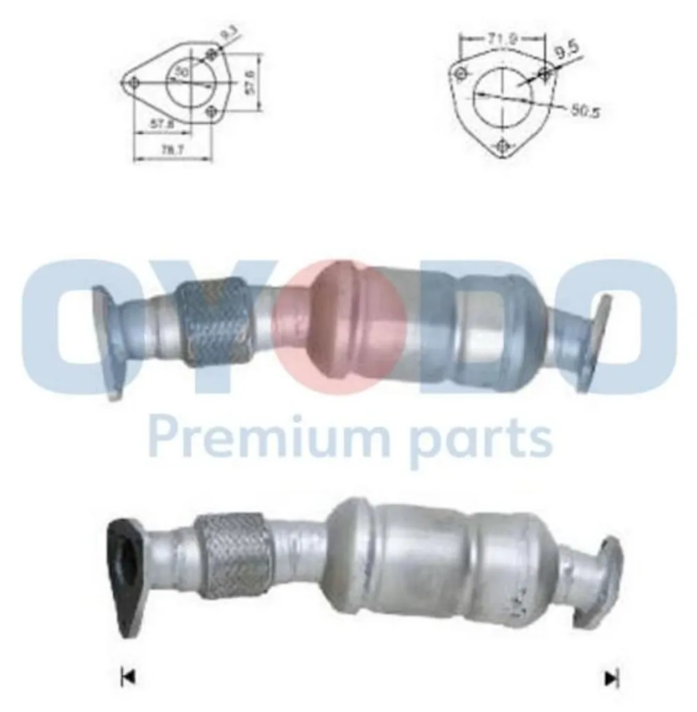 Catalyseur Bosal 099-959 pour échappement - Pièce auto haute qualité