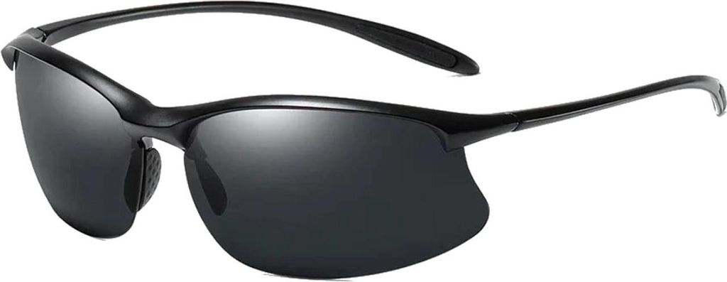 J&W Occhiali da sole sportivi da uomo Mala Black Taglia Immagine del prodotto 