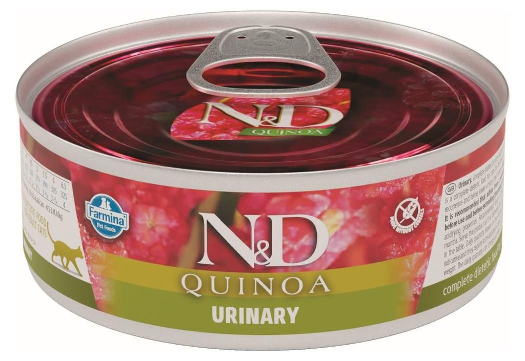 Farmina N&D Cat Quinoa Urinary 80g Nassfutter für Katzen Produktbild 