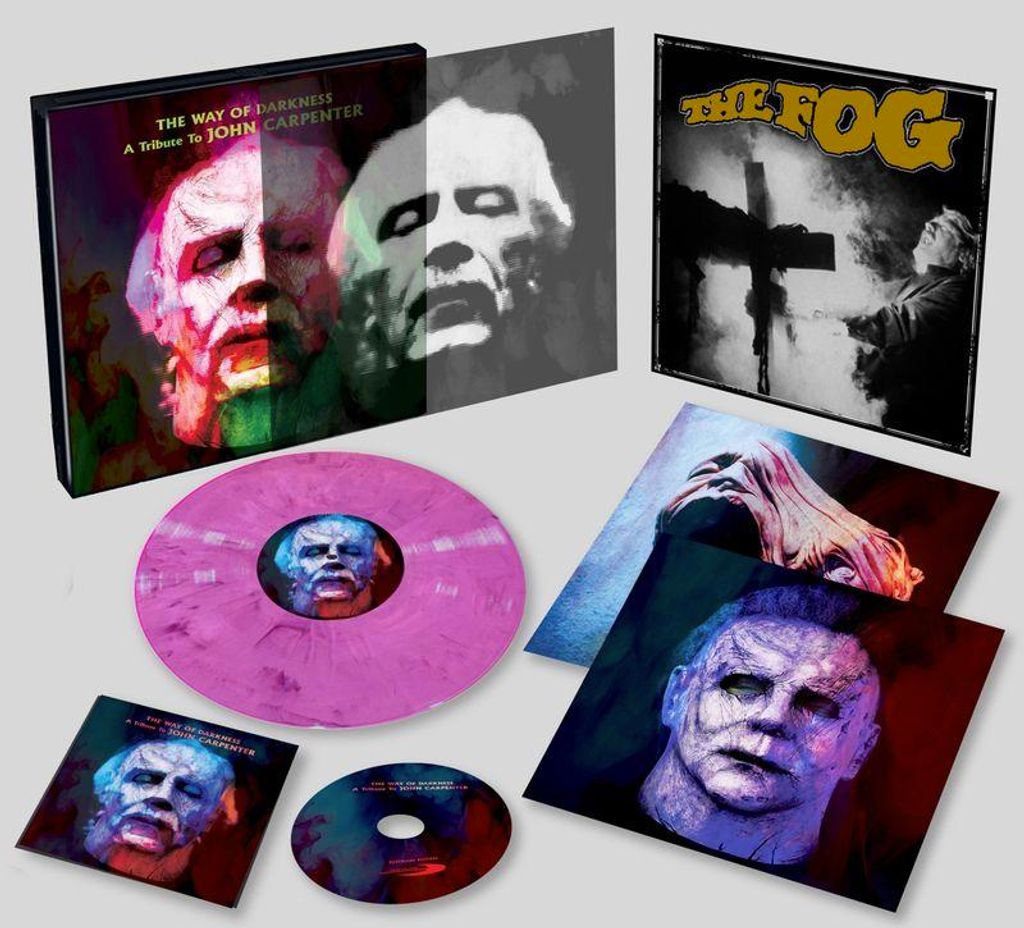 Various Artists: Various Artists: The Way Of Darkness - A Tribute To John Carpenter (Limited Deluxe Edition) (Magenta Marble Vinyl) - Arcadia / - ...