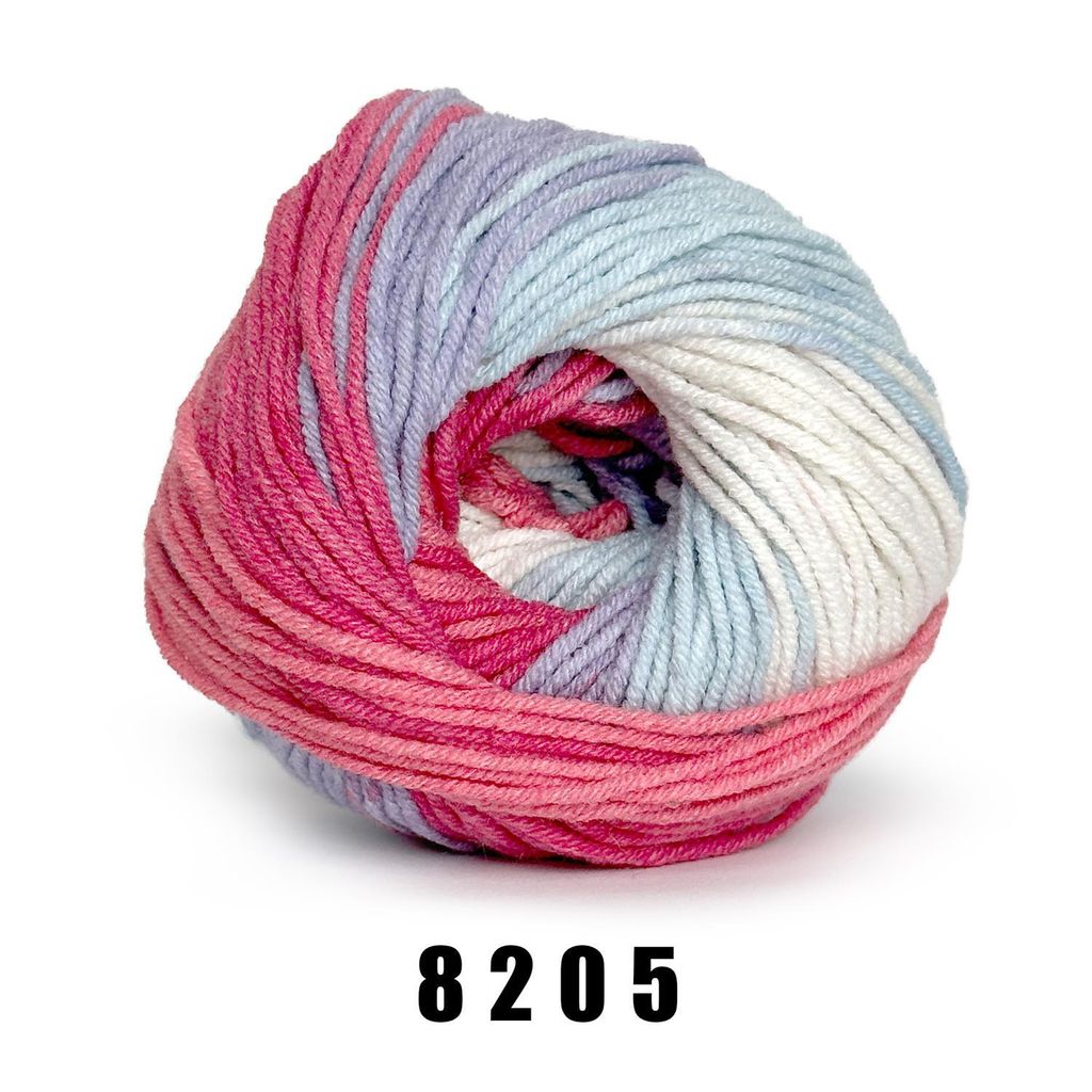 YarnArt Jeans Crazy (50g/160m) 8205 sonnenuntergang Produktbild 